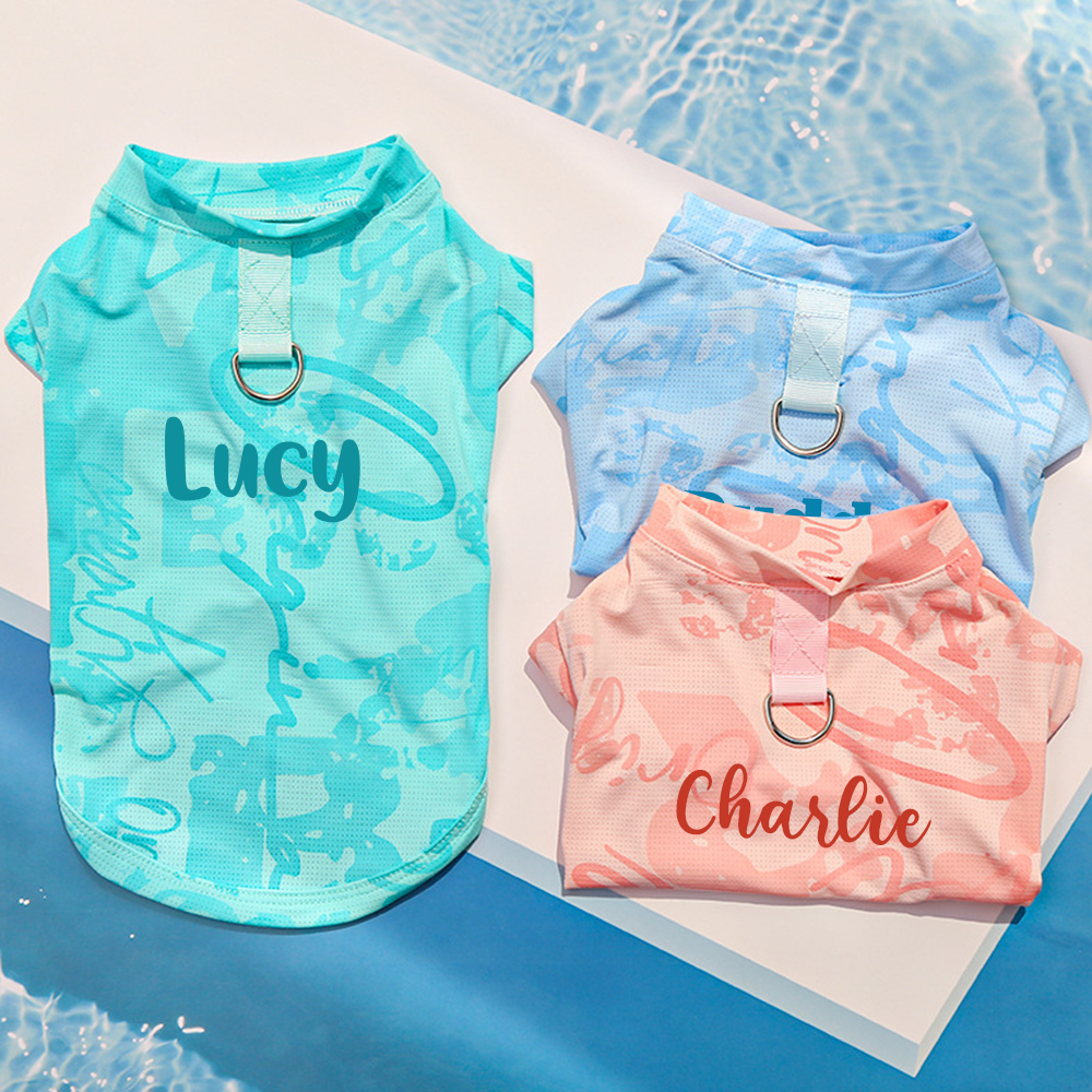 Personalized Pet Summer Ice Sensation Vest | inCloth109