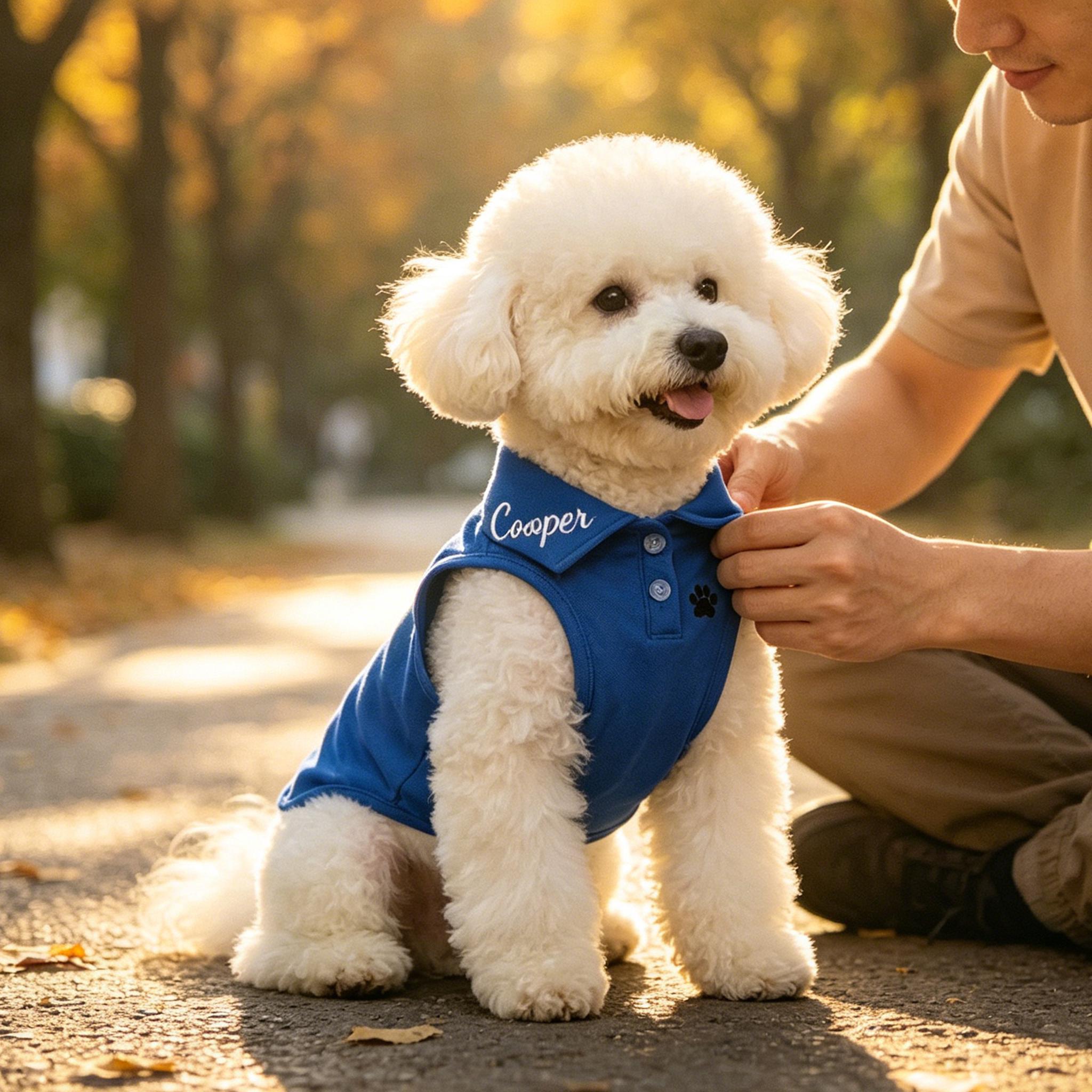 Personalized Embroidered Dog Cat Polo Shirt | inCloth108
