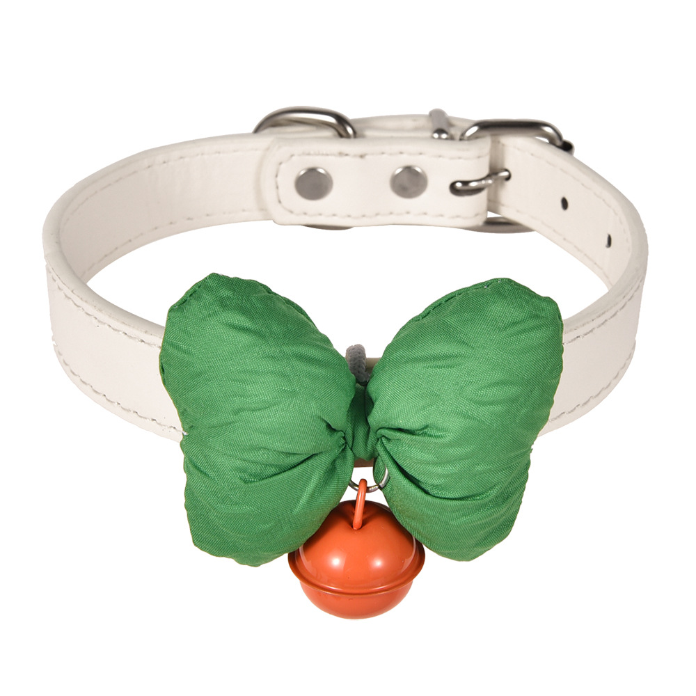 Adjustable Pet Bowknot Collar with Bell | inAccs47