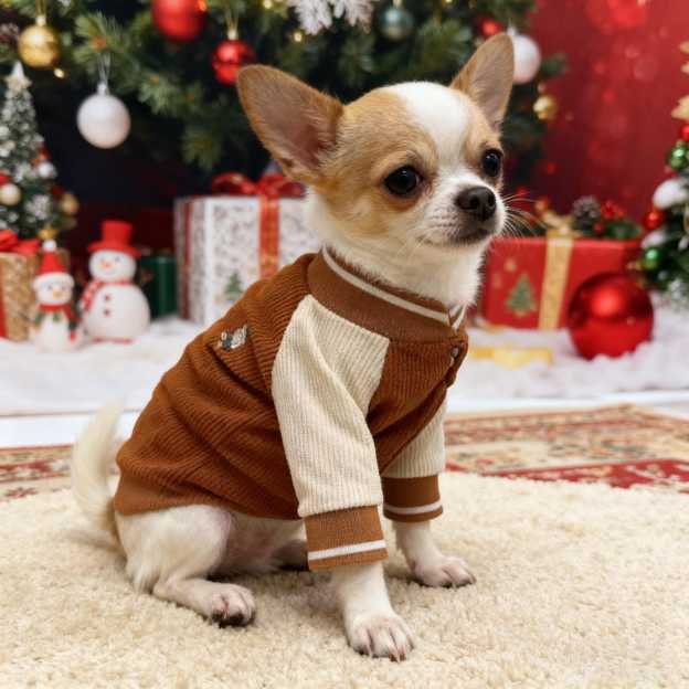 Personalized Embroidered Pet Baseball Jacket | KKPet395