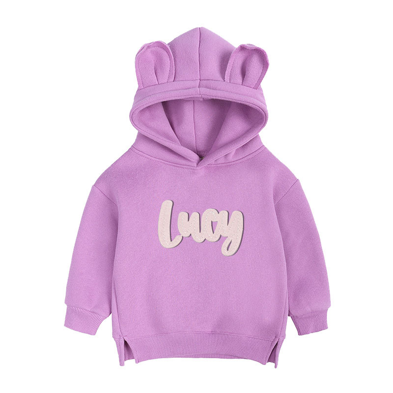 Personalized Hand-Embroidered Kid Cozy Soft Crewneck Sweatshirt | inSweatshirt06