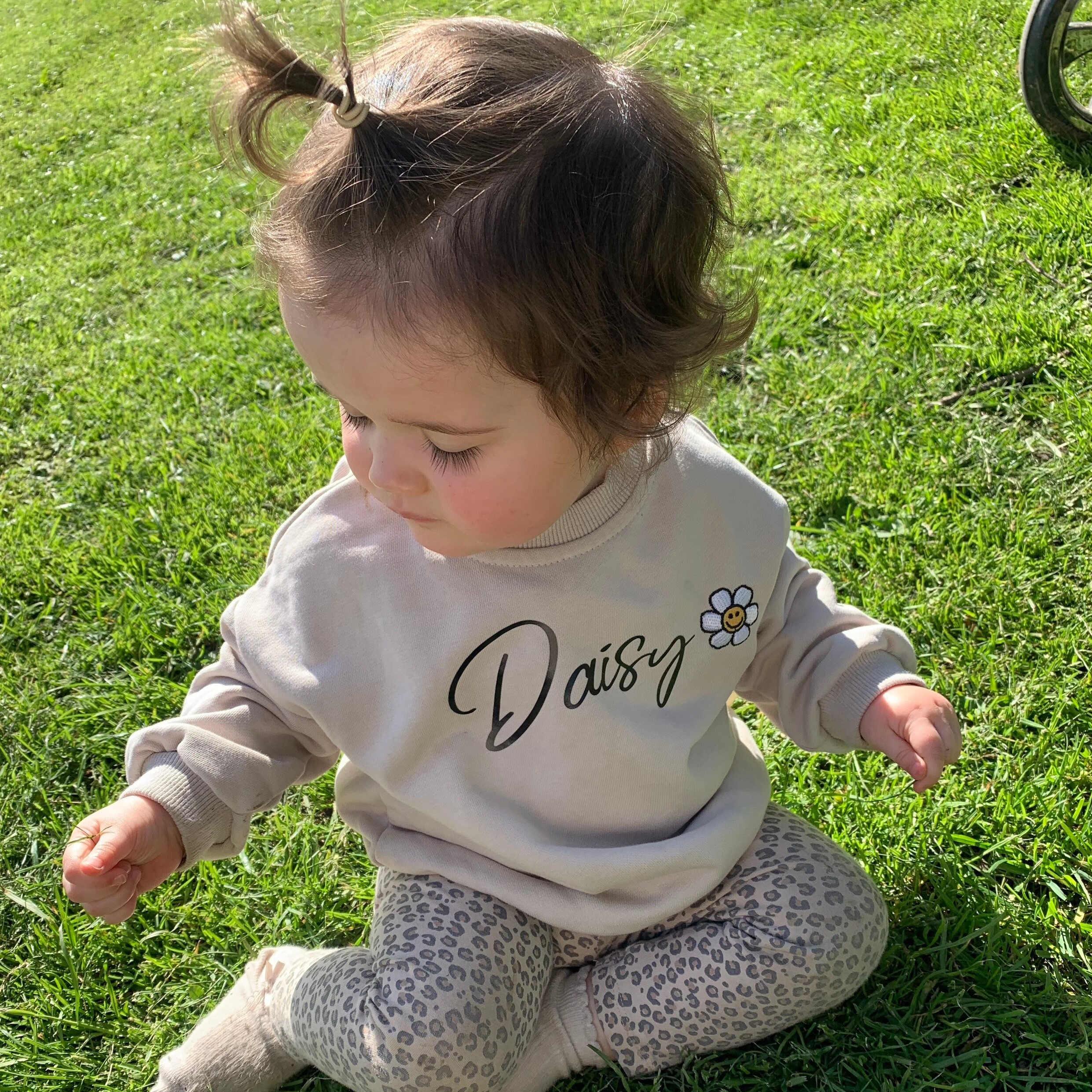 Personalized Kids Sun Flower Set | inSet30 (Beanie and Shoes not included)