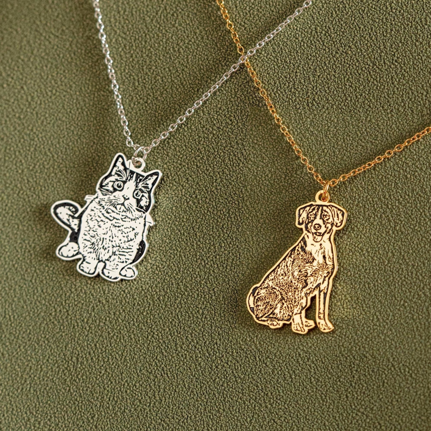 Personalized Pet Portrait Necklace | inAccs30