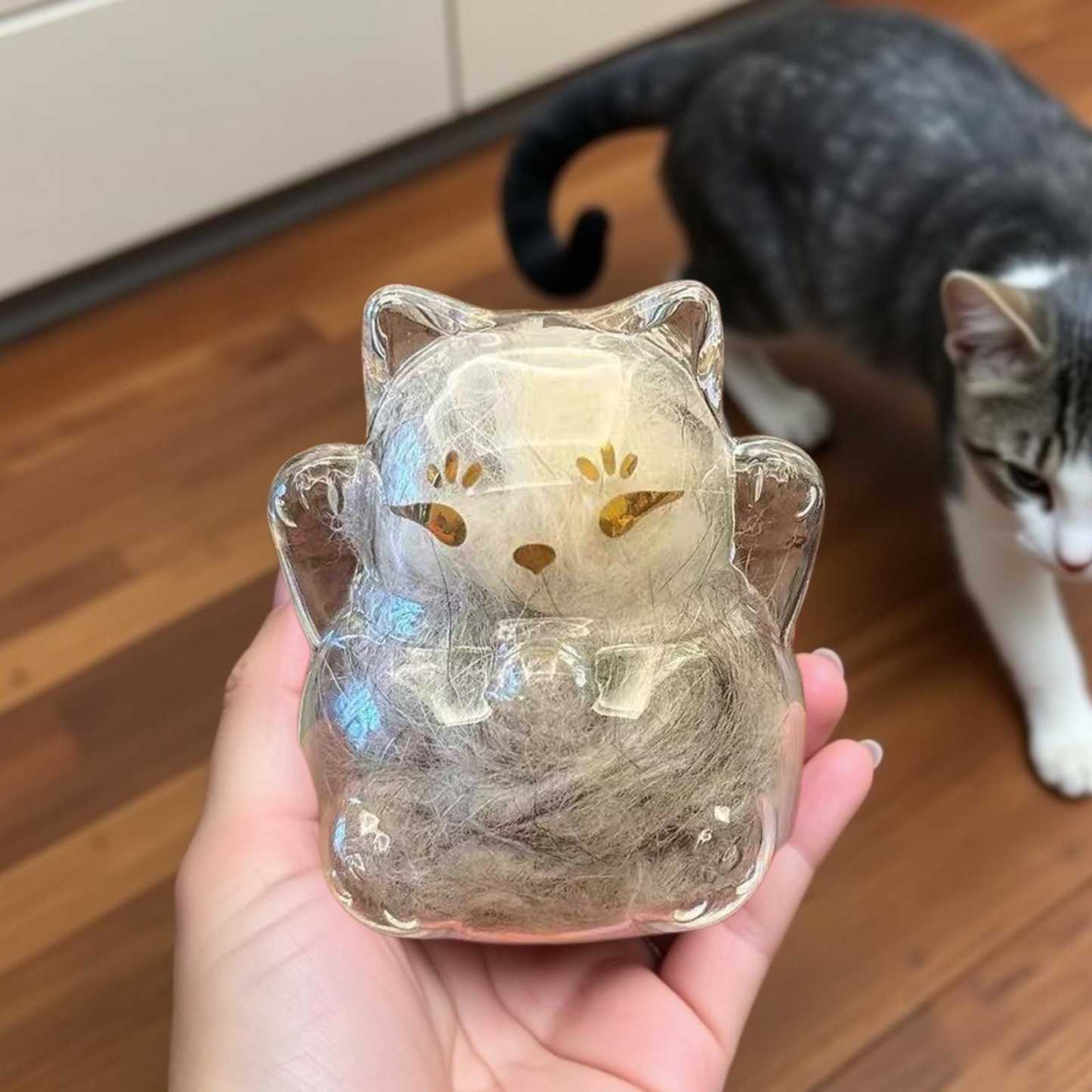 Personalized Pet Hair Memorial Jar | inAccs49