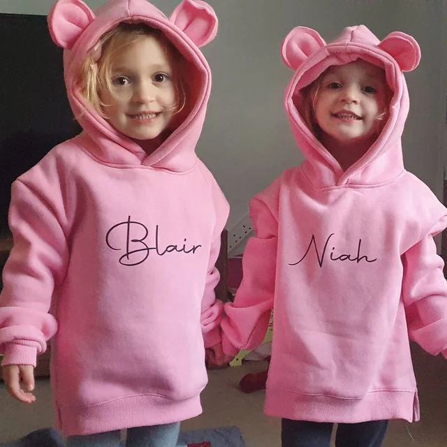 Personalized Kid Cozy Soft Bear Crewneck Sweatshirt | inSweatshirt15
