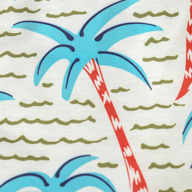 Personalized Boys Coconut Trees Shirt and Shorts Set | inSet6001