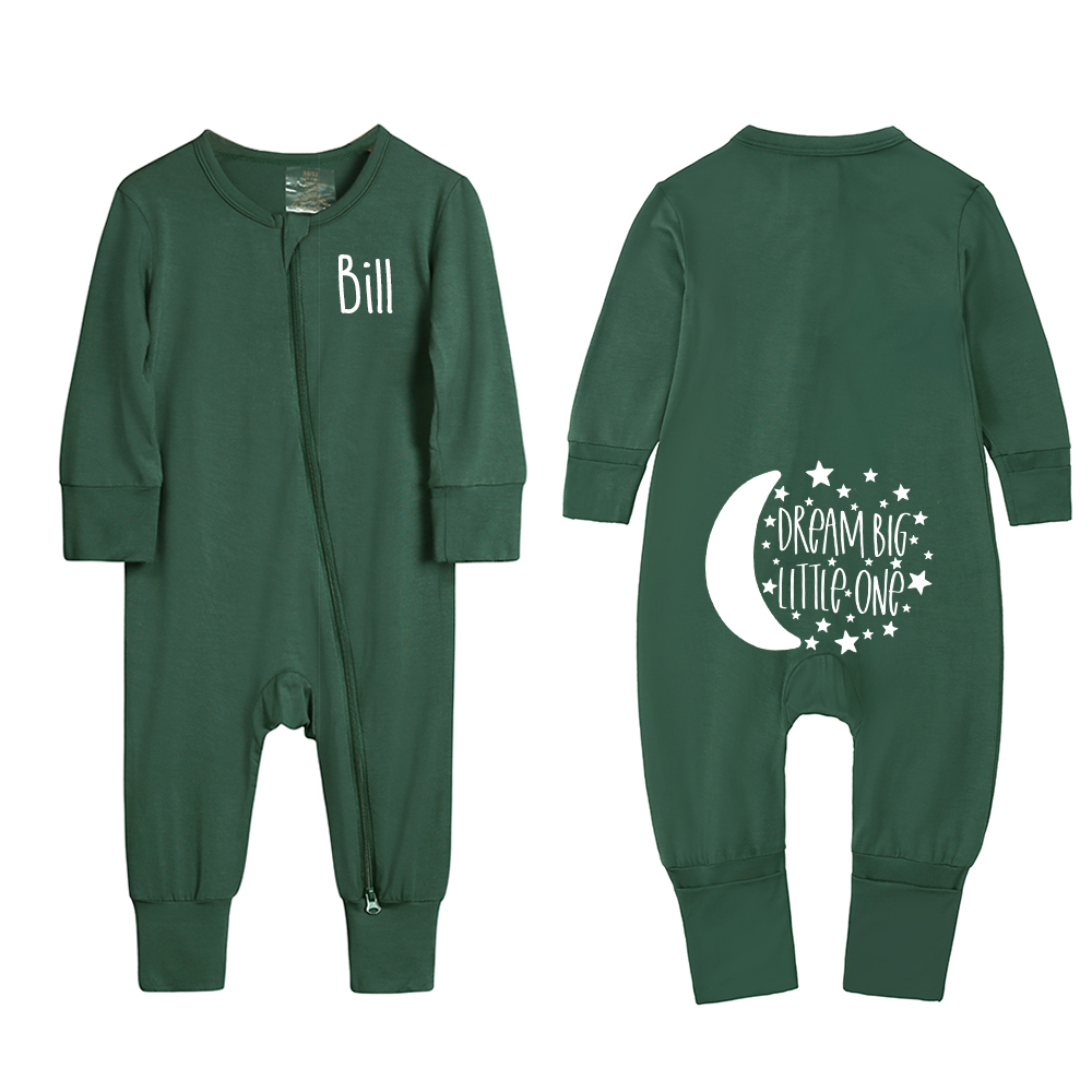 Personalized Kids Sweet Night Sweatshirt Romper | inRomper20
