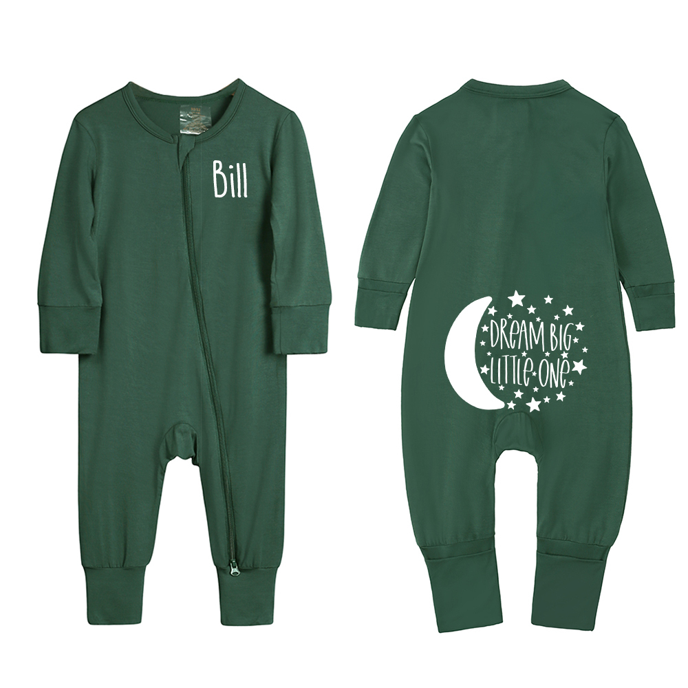 Personalized Kids Sweet Night Sweatshirt Romper | inRomper20