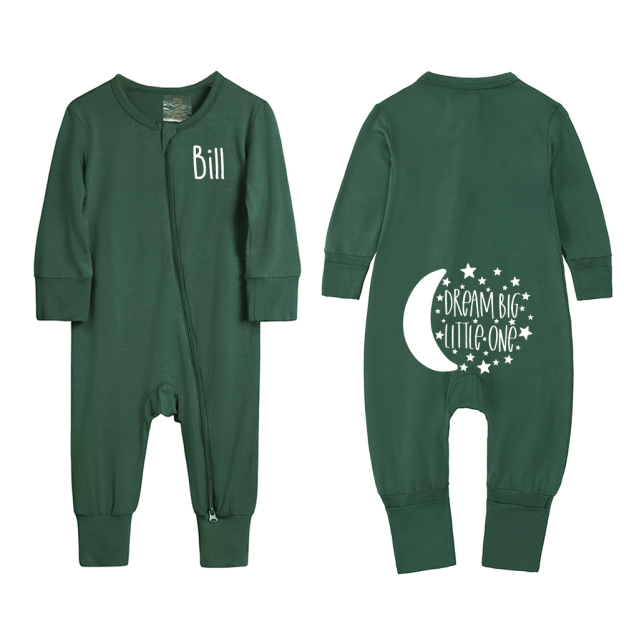 Personalized Kids Sweet Night Sweatshirt Romper | inRomper20