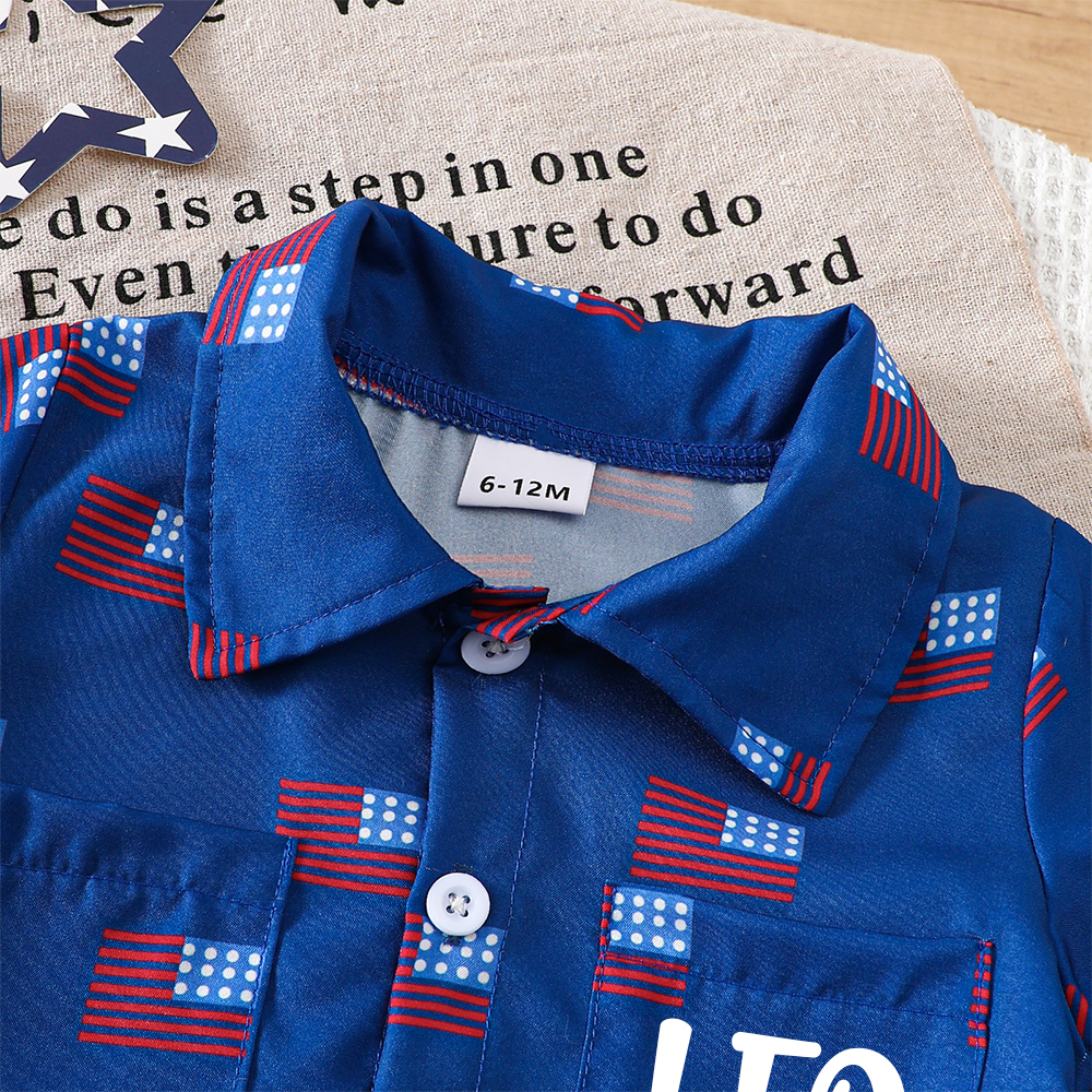 Personalized Boys The 4th Of July Shirt and Shorts Set | inSet55