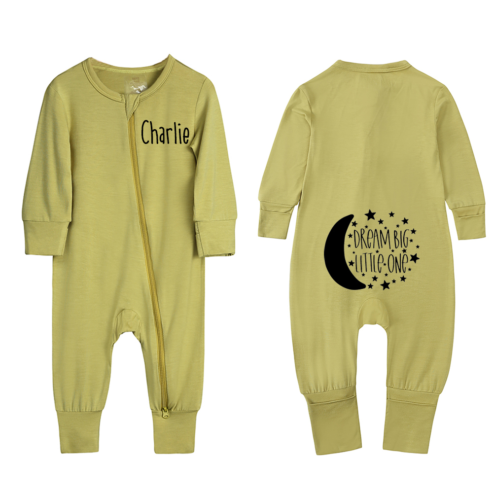 Personalized Kids Sweet Night Sweatshirt Romper | inRomper20