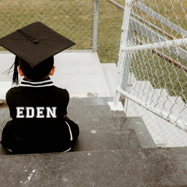 Personalized Initial & Name Kids Baseball Jacket | inJacket35