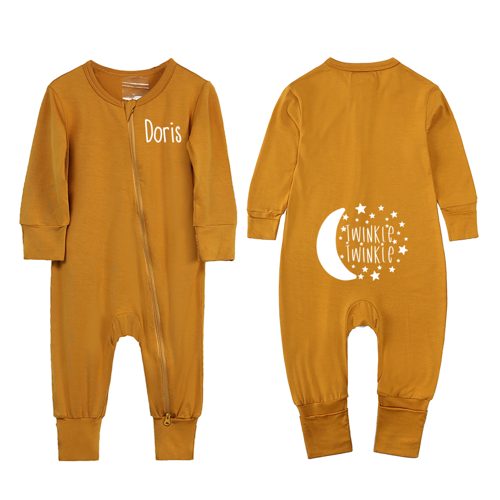Personalized Kids Sweet Night Sweatshirt Romper | inRomper20