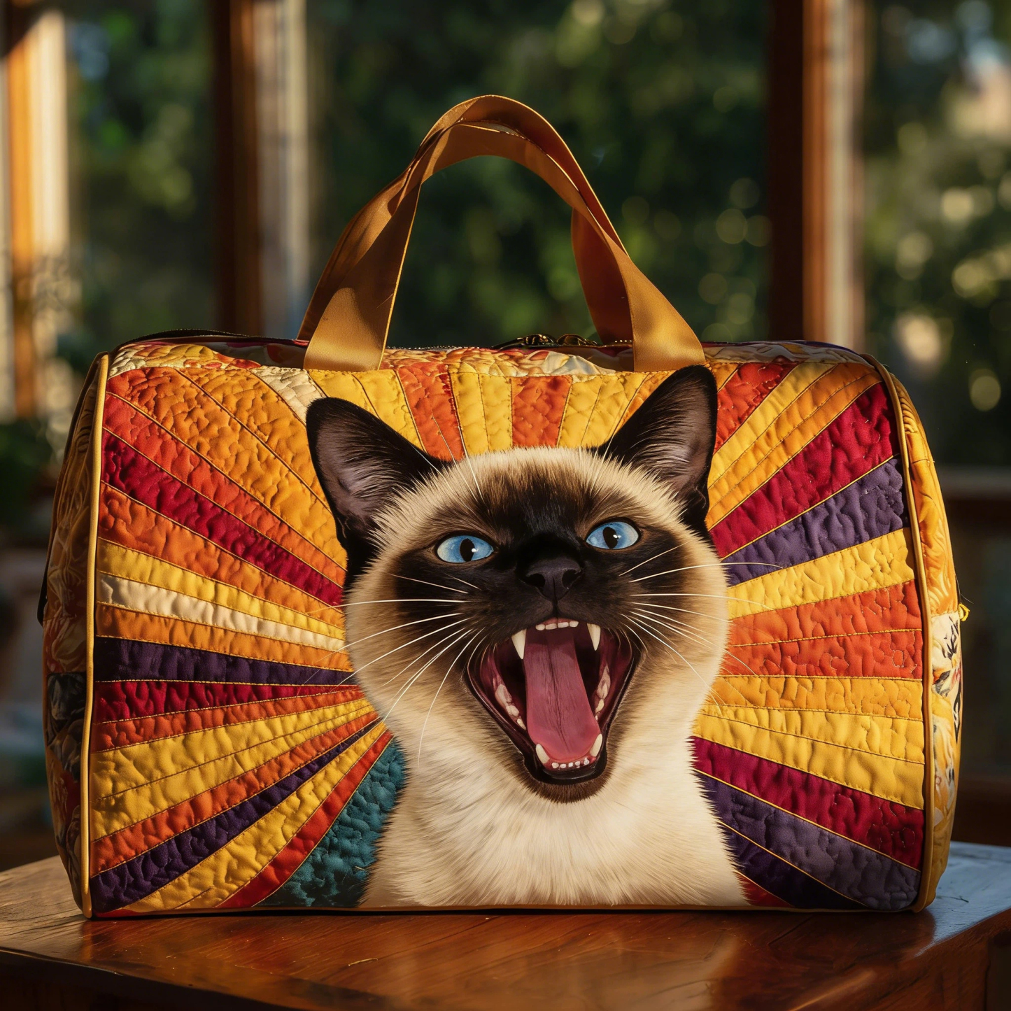 Vintage Timeless Siamese Duffle Bag | inBag63