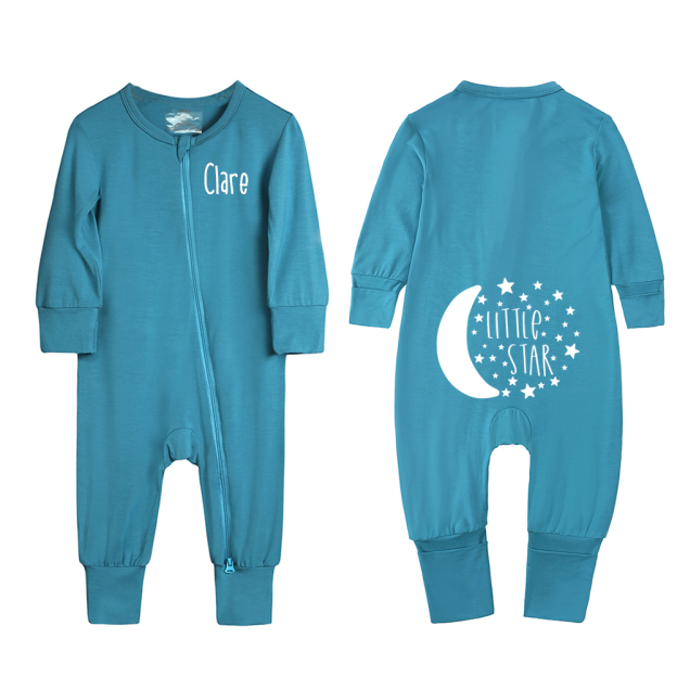 Personalized Kids Sweet Night Sweatshirt Romper | inRomper20