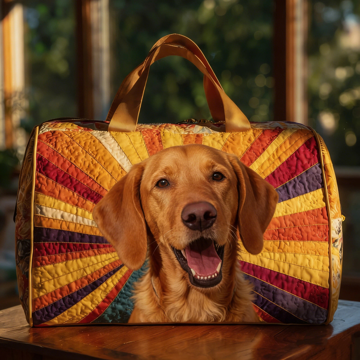 Vintage Timeless Vizsla Duffle Bag | inBag66