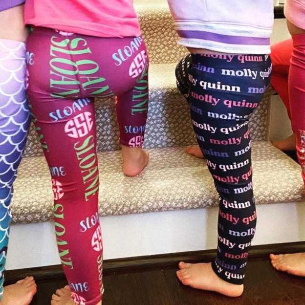 Personalized Kids Color Name Legging | inLegging01