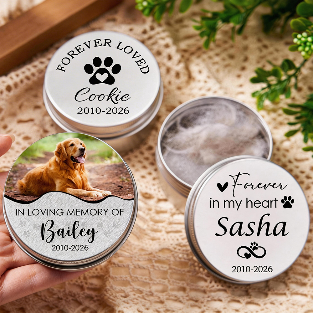 Personalized Pet Fur Keepsake Box | inAccs43