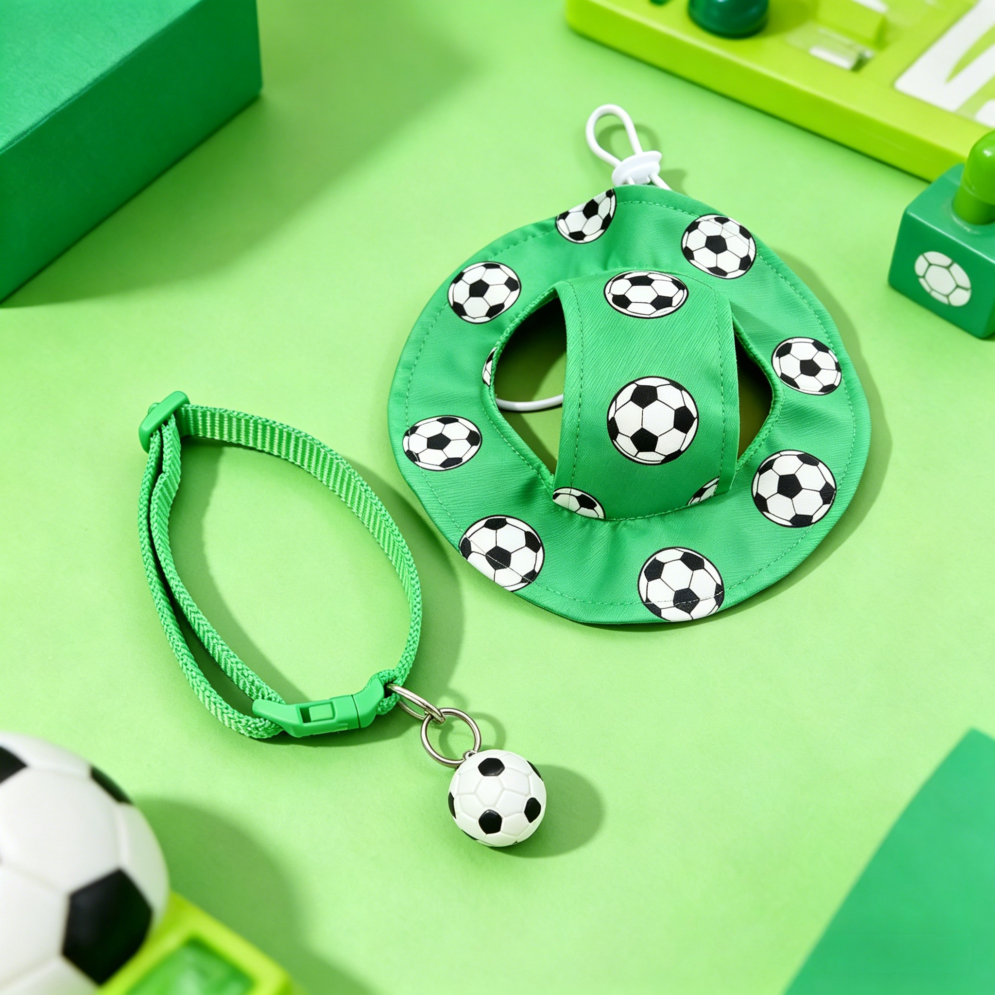Pet Match Day Hat And Collar Set | inHat06