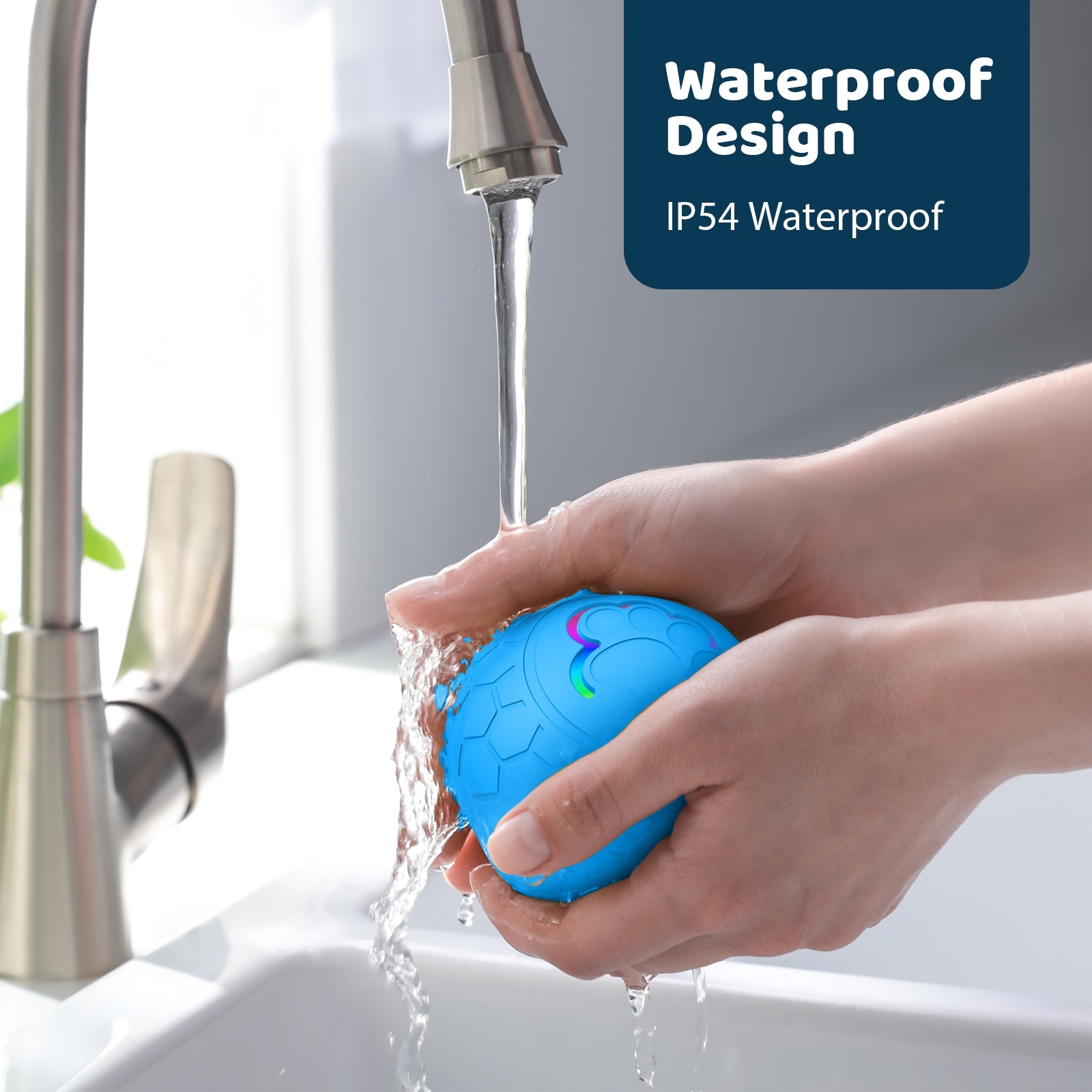 Personalized Rechargeable Electronic Pet Bouncing Ball Toy | inToy08