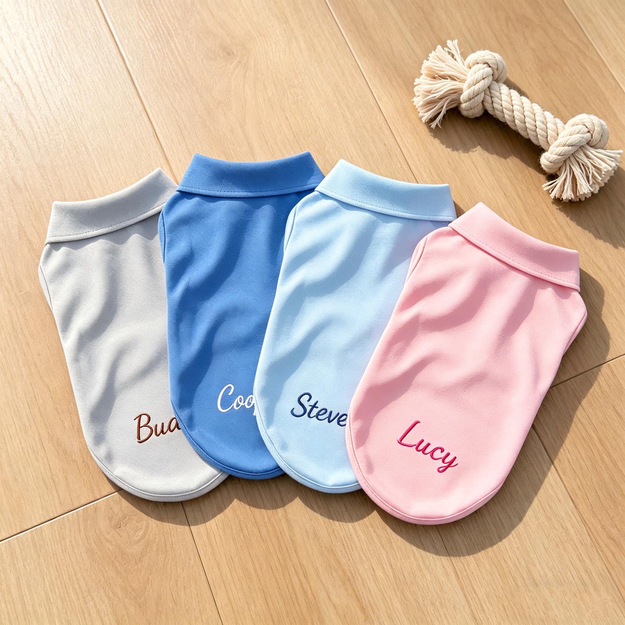 Personalized Embroidered Dog Cat Polo Shirt | inCloth108