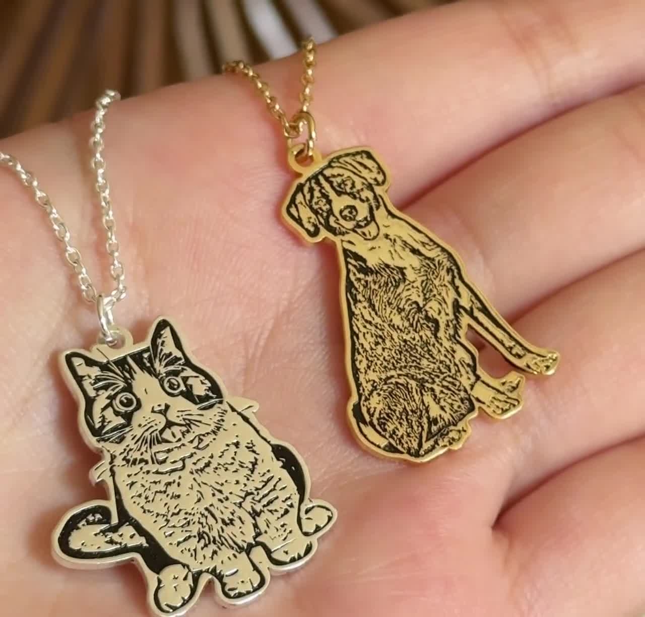 Personalized Pet Portrait Necklace | inAccs30