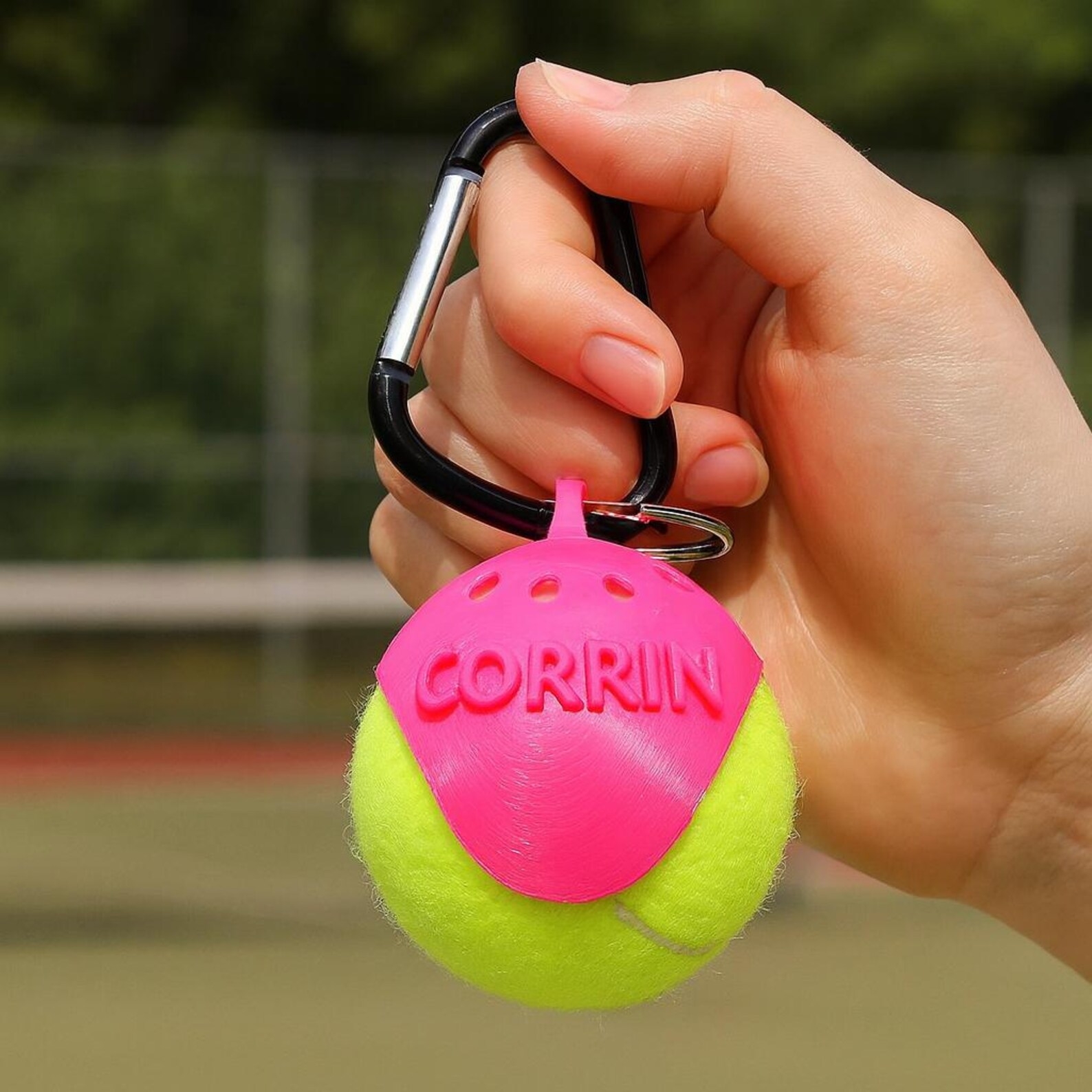 Personalized 3D Printed Pet Toy Ball Carrier  | inToy07