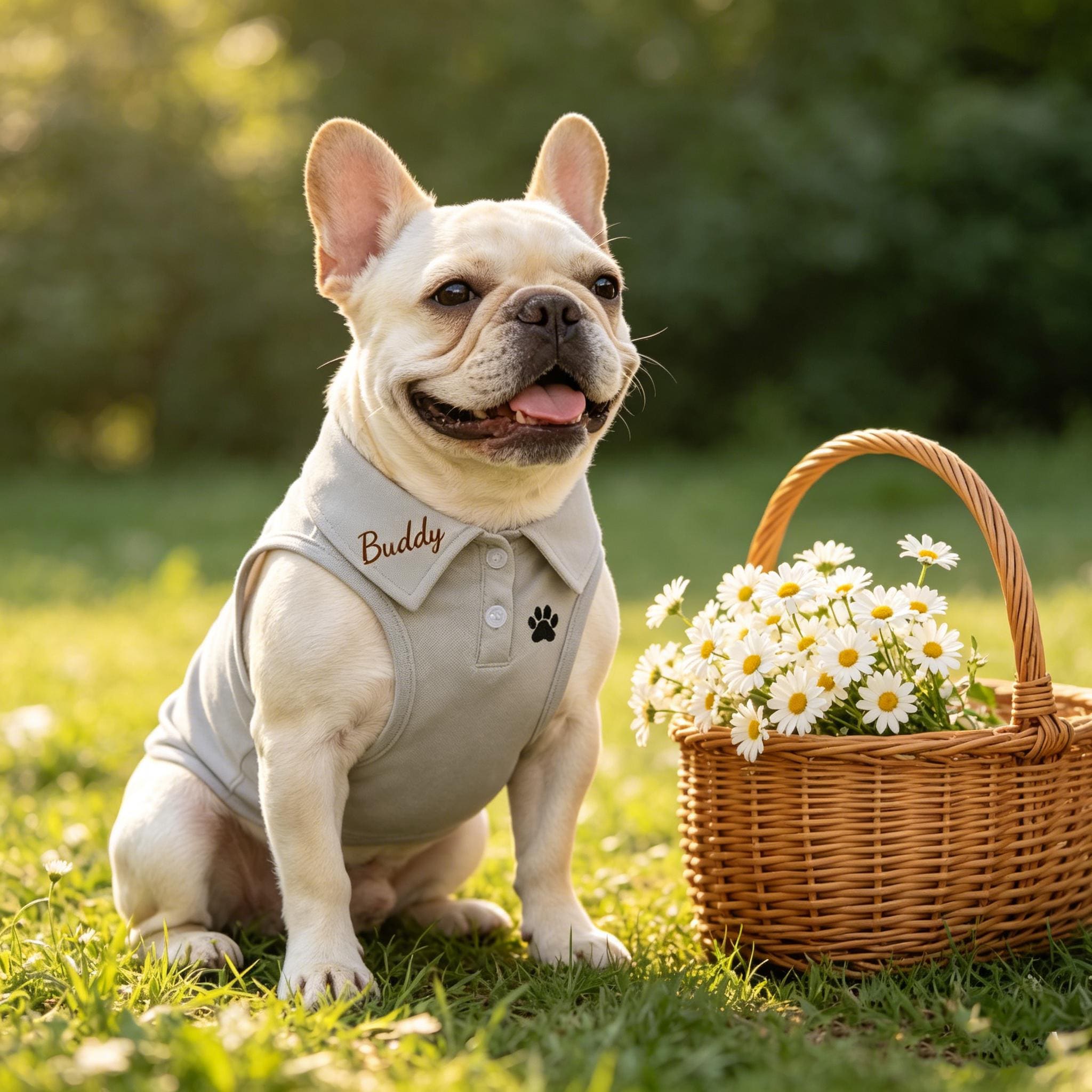 Personalized Embroidered Dog Cat Polo Shirt | inCloth108