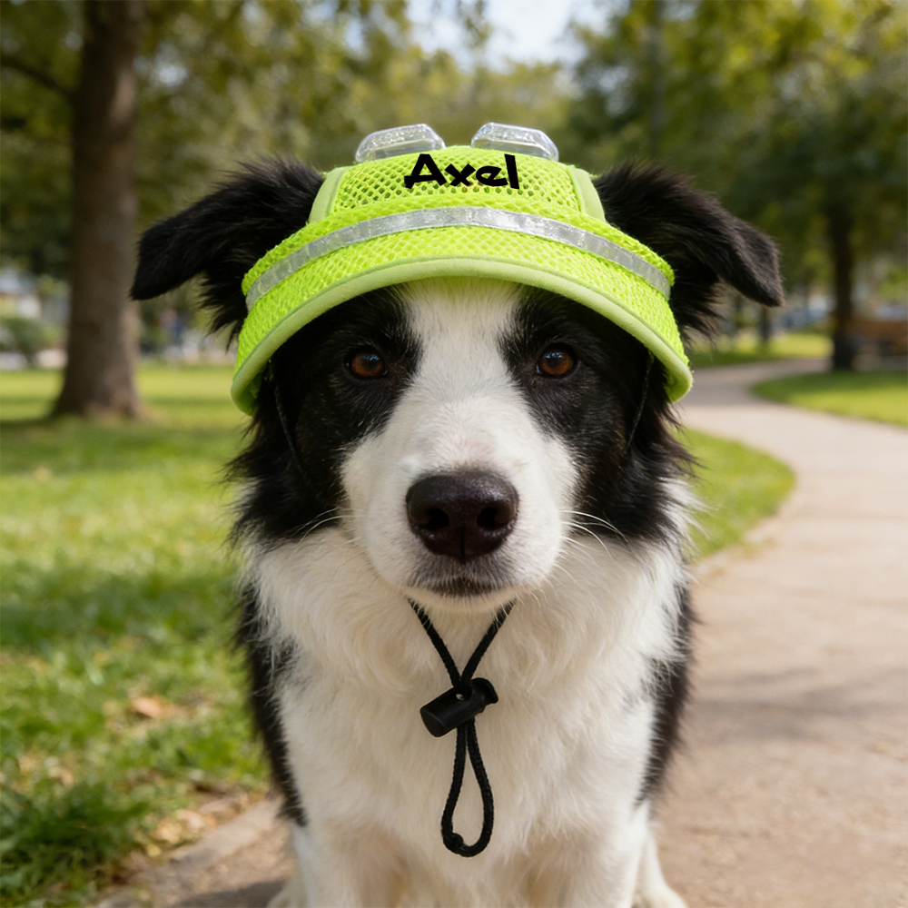 Personalized Name Pet Breathable Mesh Hat | inHat02