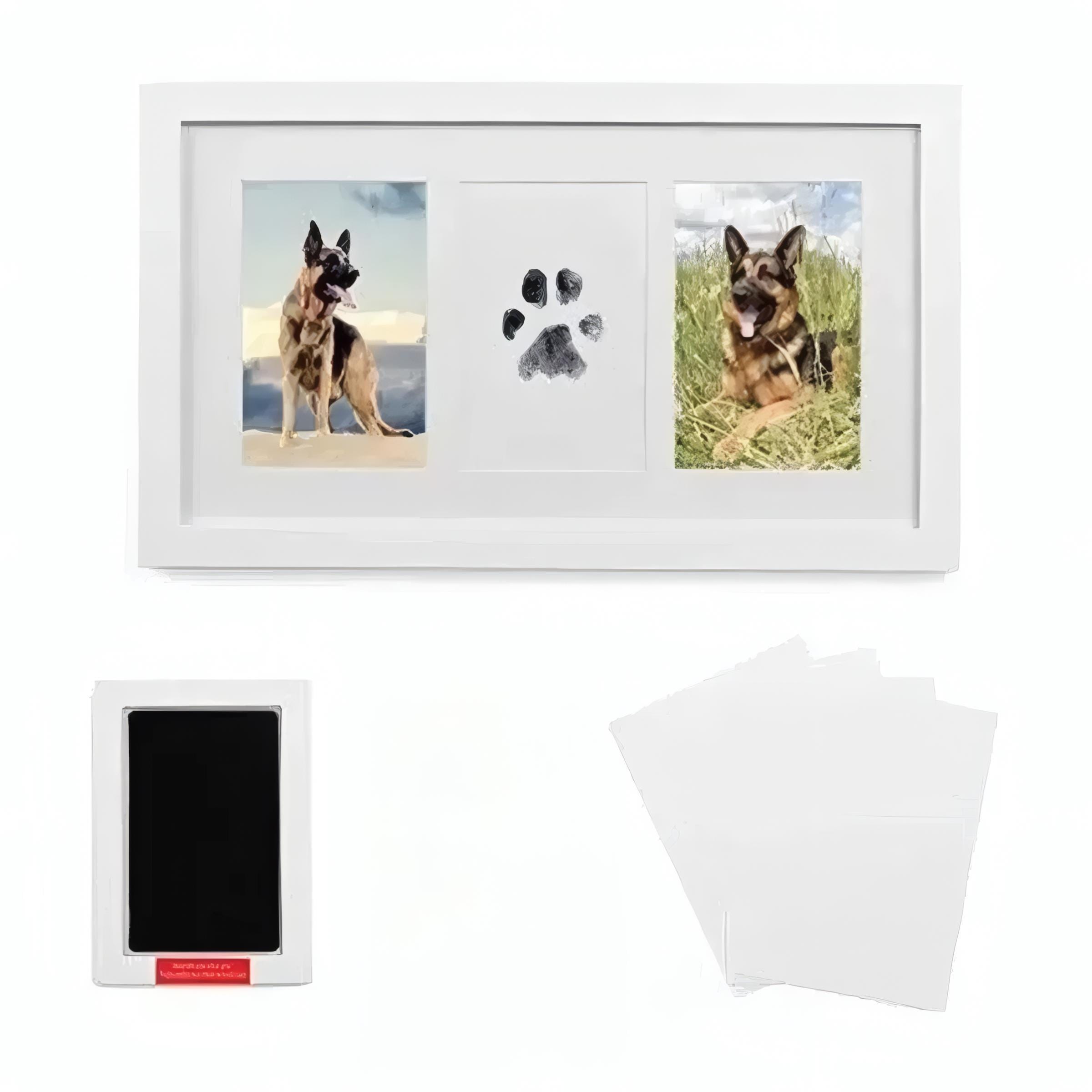 Pet Paw Print Kit Pet Memorial and Puppy Milestone Keepsake | inAccs44