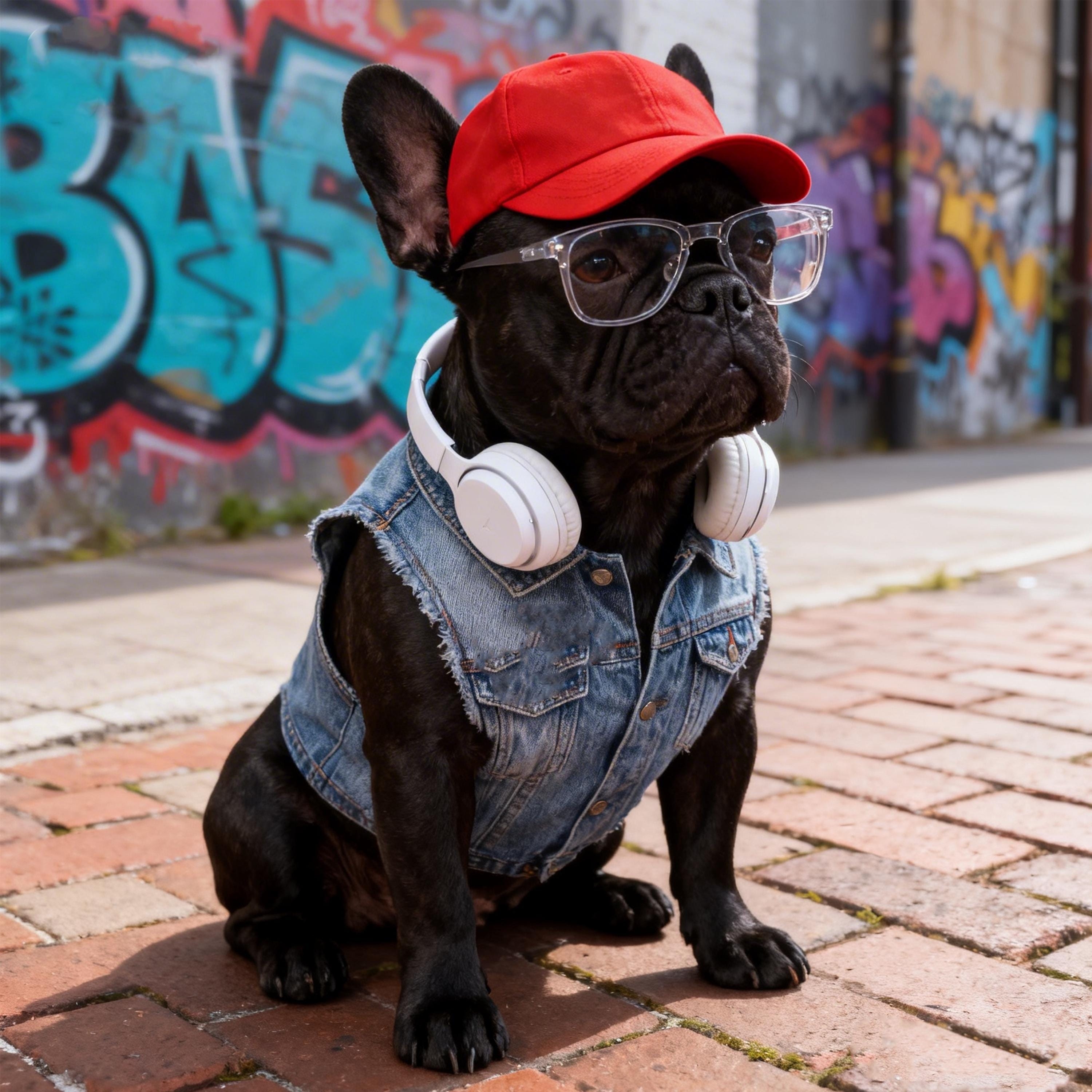 Personalized Embroidered Name Pet Denim Vest | inCloth63