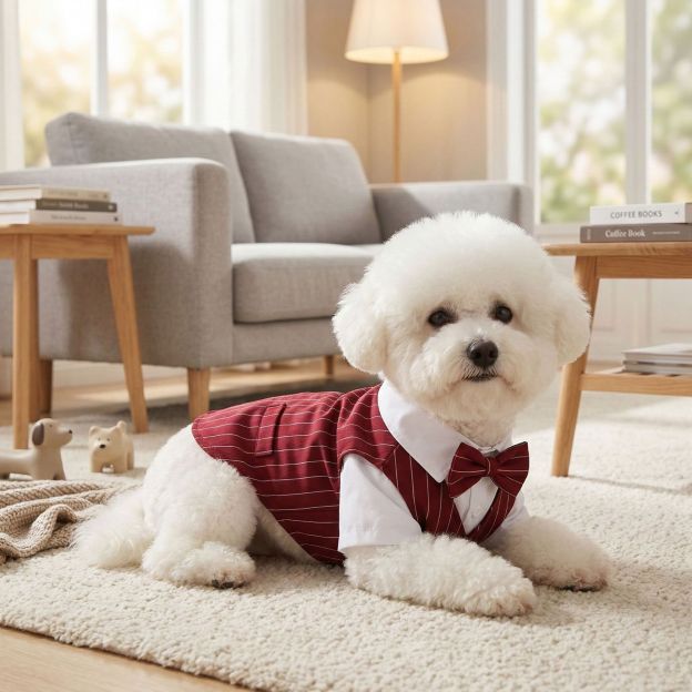 Personalized Name Pet Tuxedo with Bow Tie | inCloth80