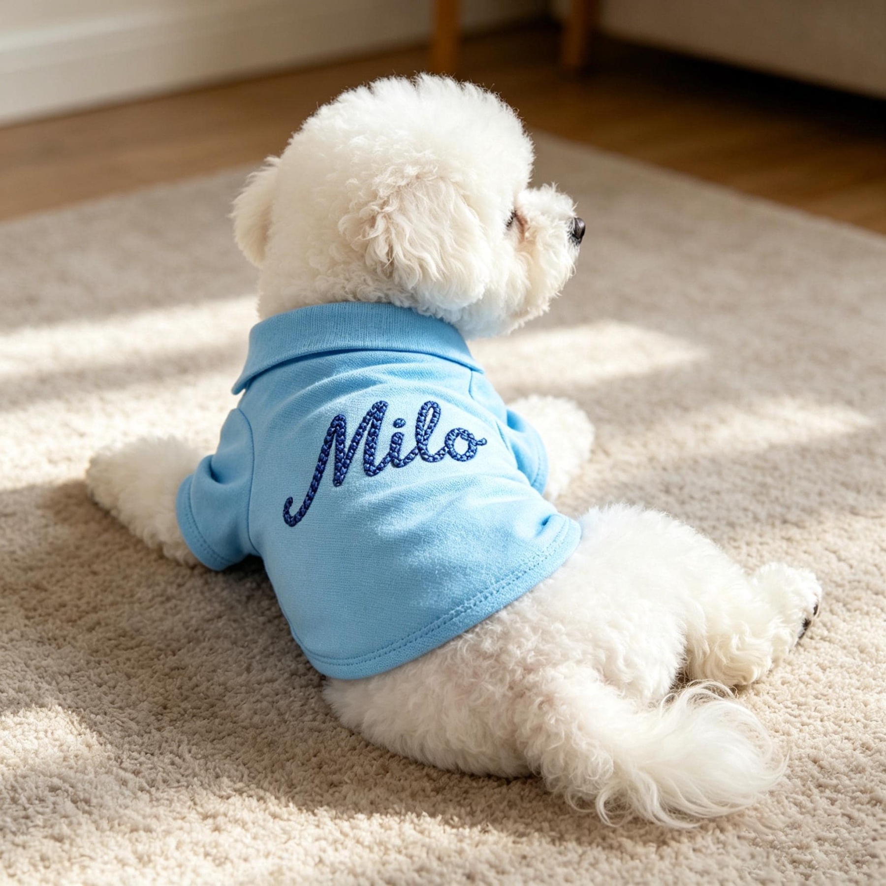 Personalized Name Breathable Striped Pet Vest | inCloth97