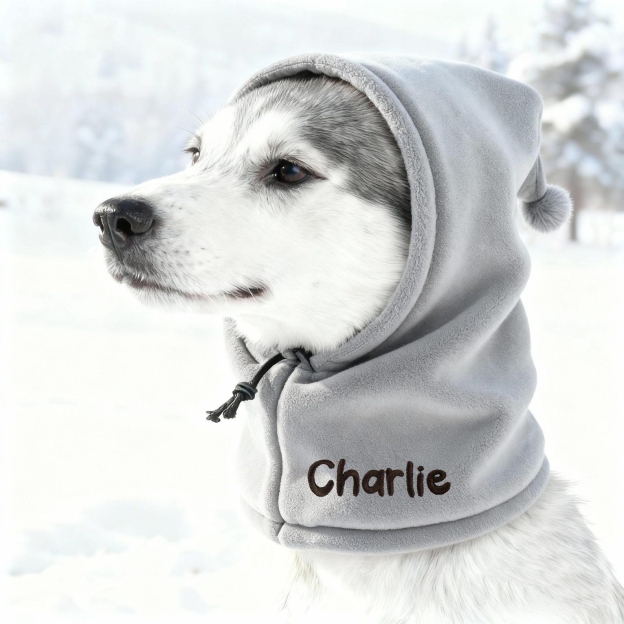 Personalized Embroidered Name Pet Plush Hat | KKPet350