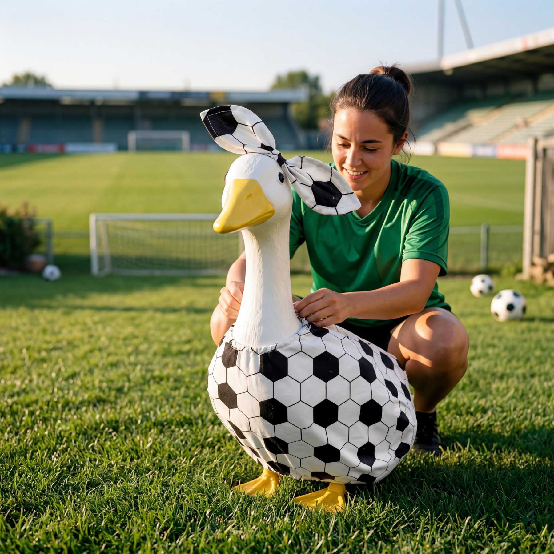 World Cup Soccer Porch Goose Costume | inCloth77