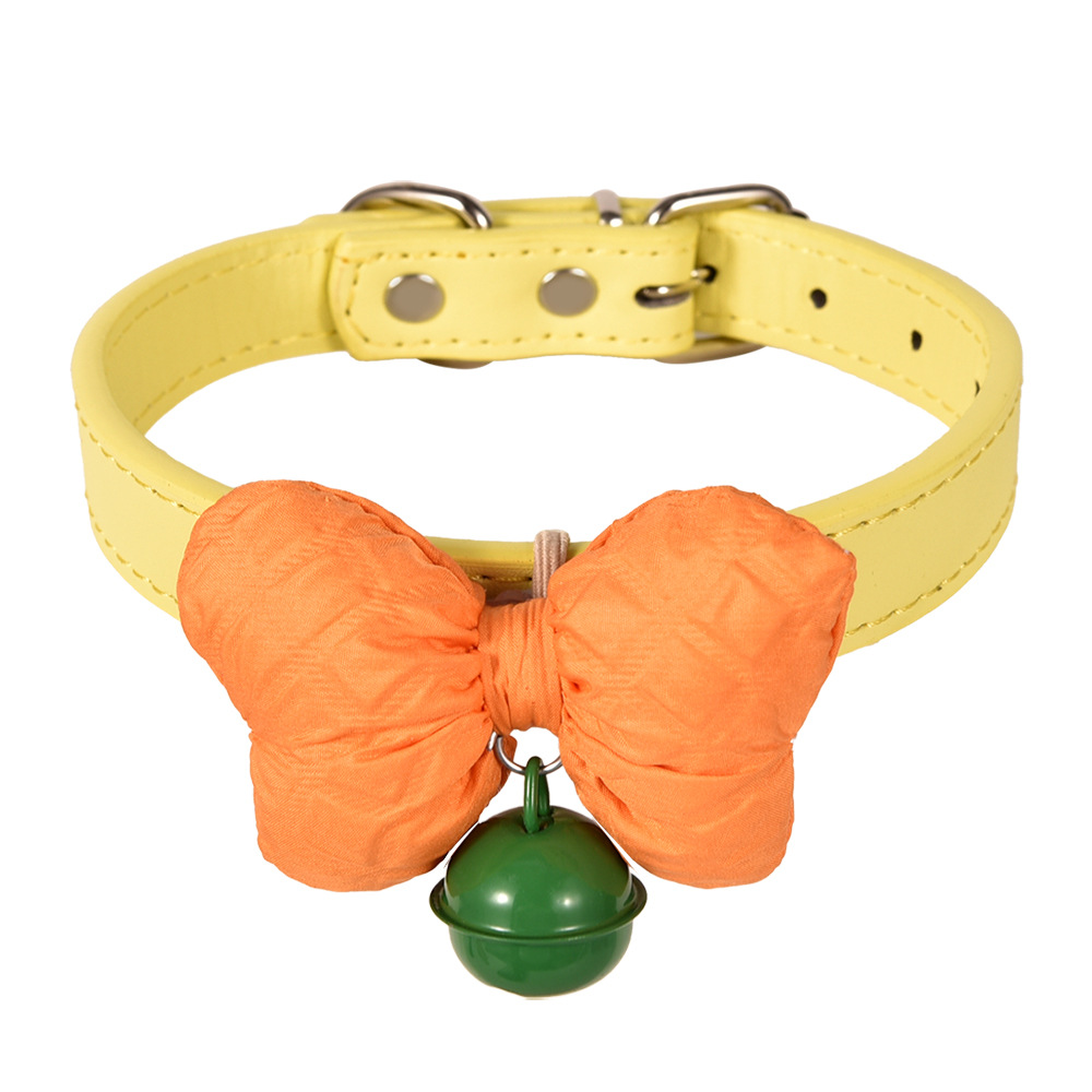 Adjustable Pet Bowknot Collar with Bell | inAccs47