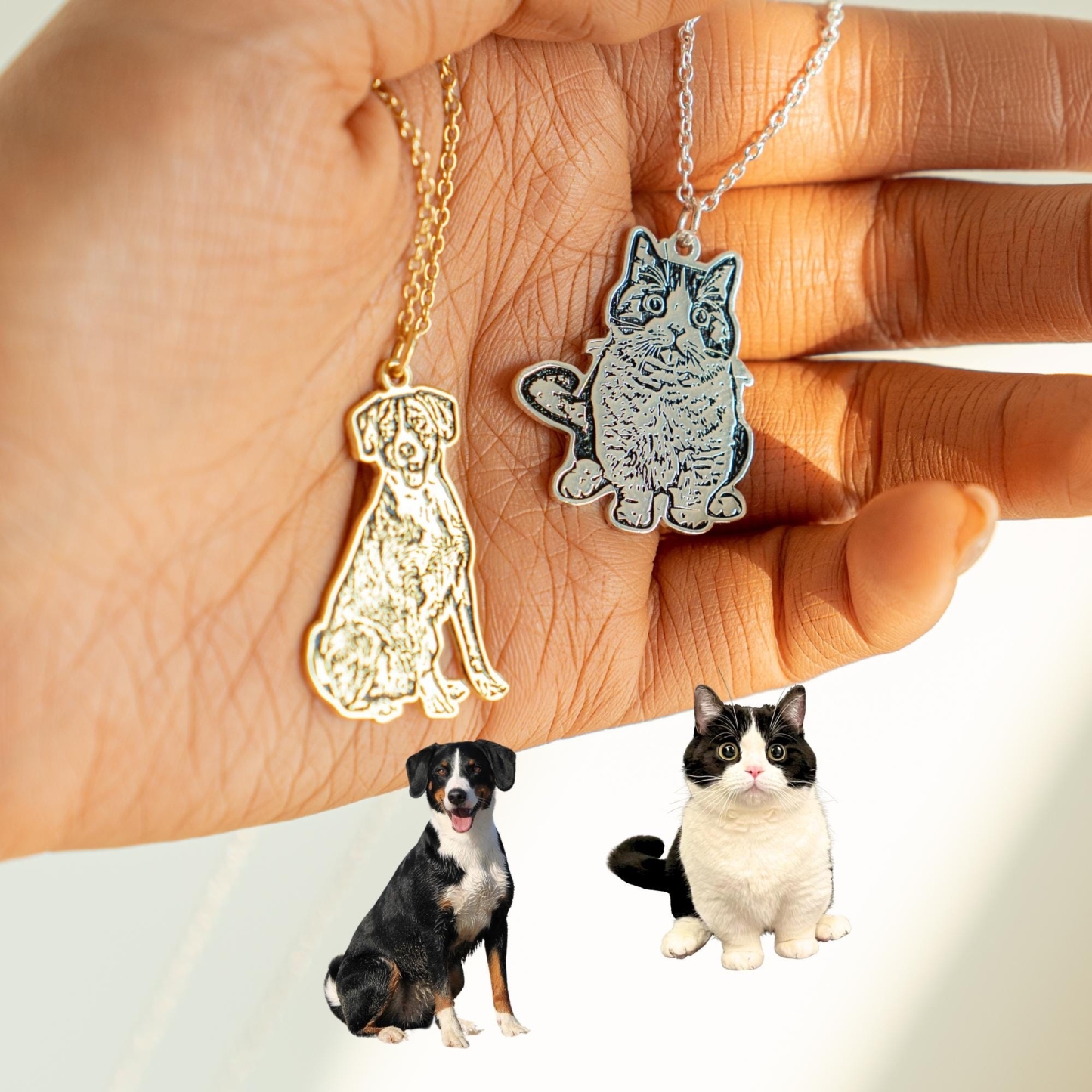 Personalized Pet Portrait Necklace | inAccs30