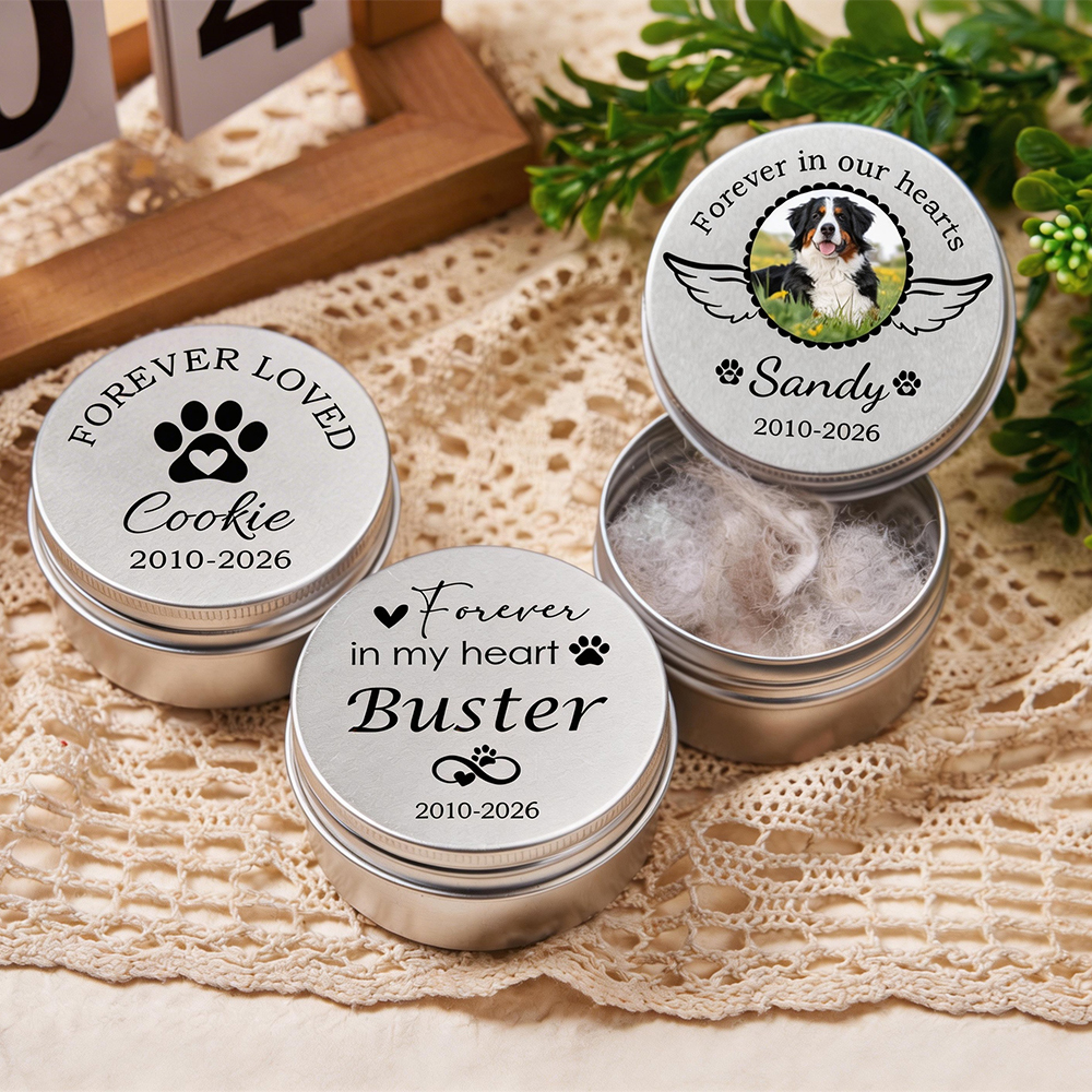 Personalized Pet Fur Keepsake Box | inAccs43