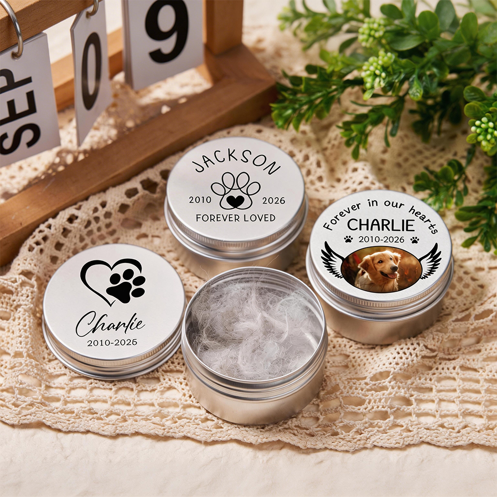 Personalized Pet Fur Keepsake Box | inAccs43