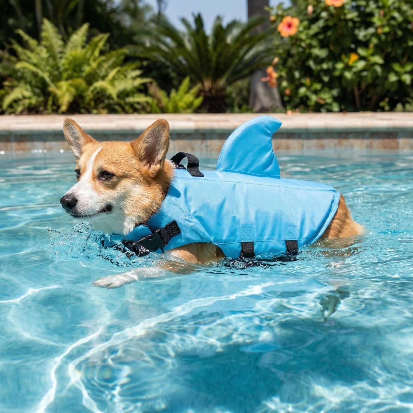 Personalized Name Pet Shark Life Jacket | inCloth56