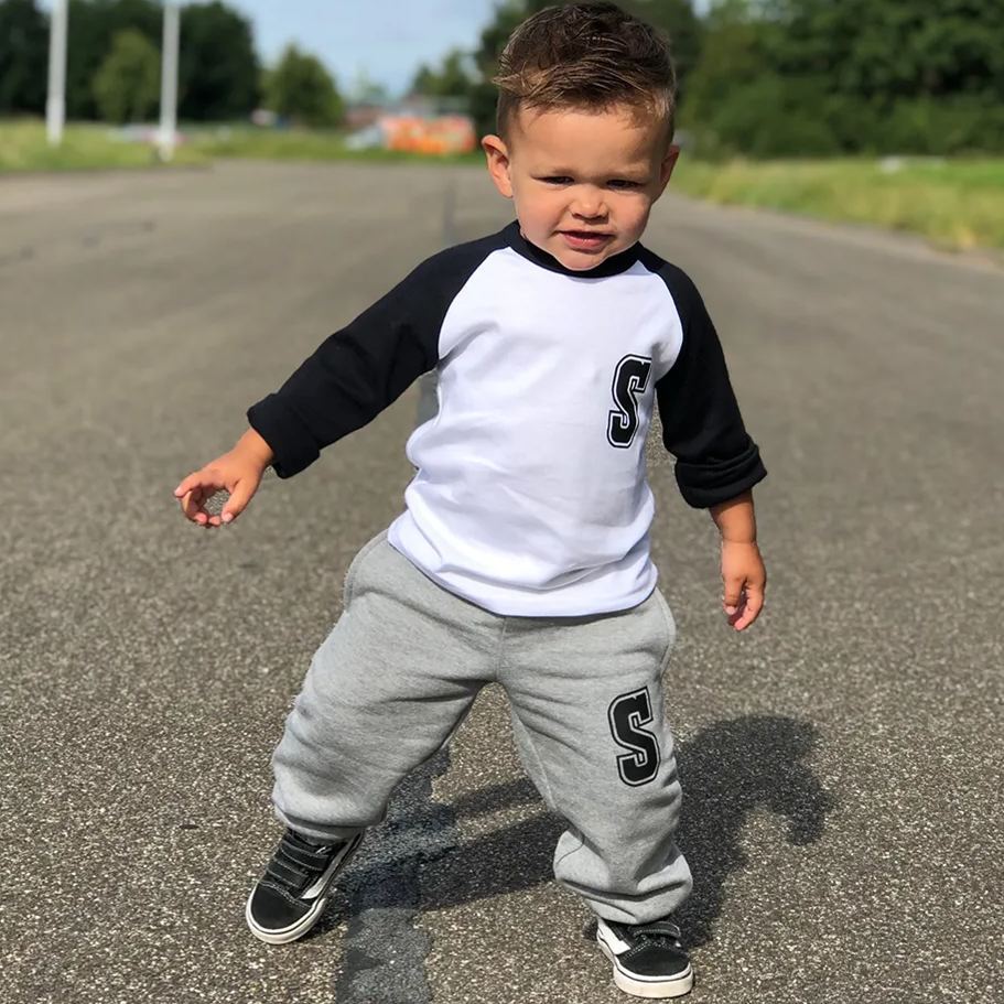 Personalized Kid Initial Cozy Soft Crewneck Sweatshirt | inSweatshirt68