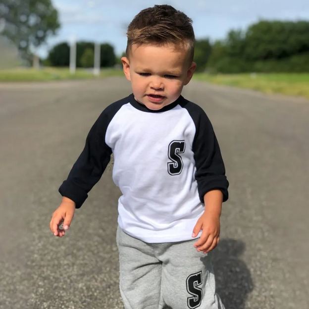 Personalized Kid Initial Cozy Soft Crewneck Sweatshirt | inSweatshirt68