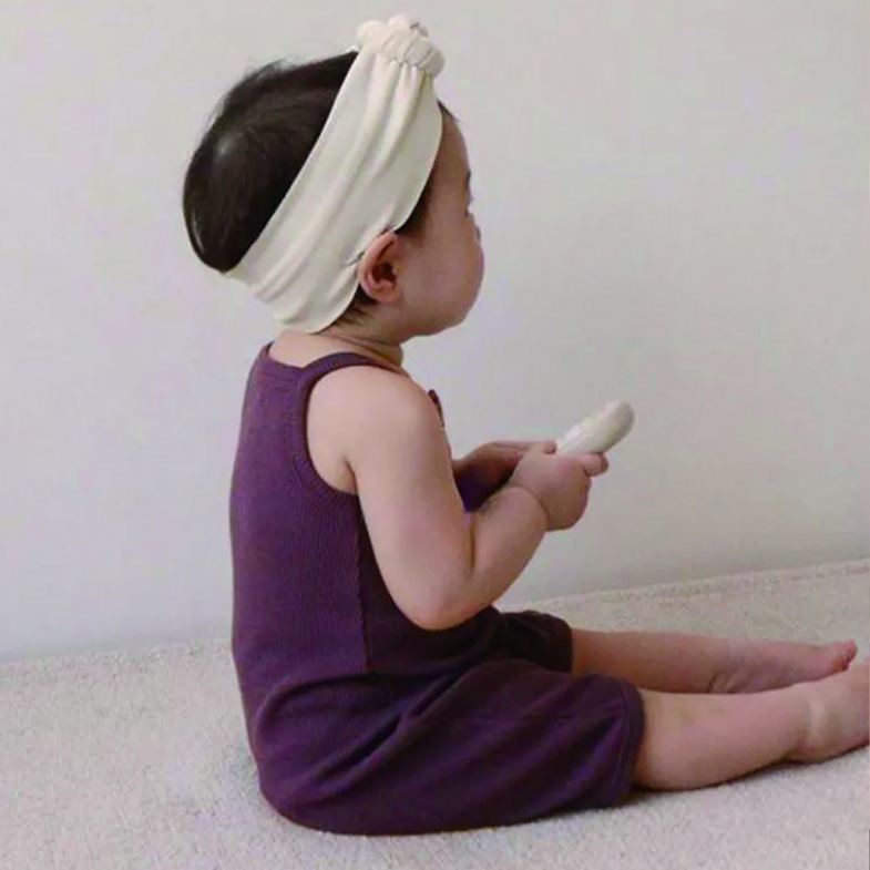 Personalized Embroidery Waffle Baby Cozy Soft Summer Romper | inRomper28