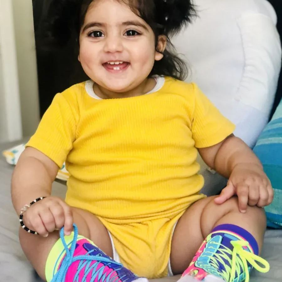 Personalized Embroidery Baby Cotton Cozy Soft Colourful Outfit Set | inSet45