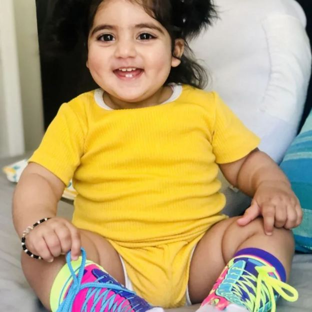 Personalized Embroidery Baby Cotton Cozy Soft Colourful Outfit Set | inSet45