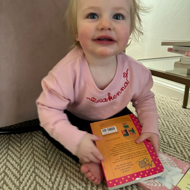 Personalized Embroidered Kids Valentines Sweatshirt | InSweatshirt88