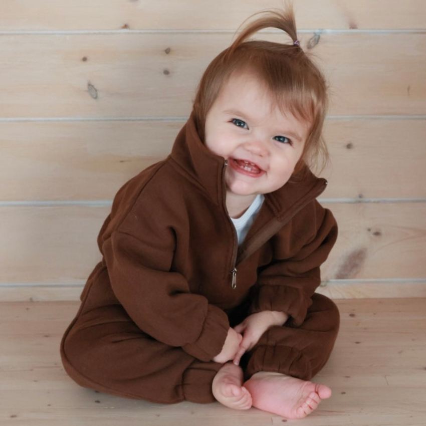 Personalized 1/4 Zip Ultra Soft Lounge Set | inSet65