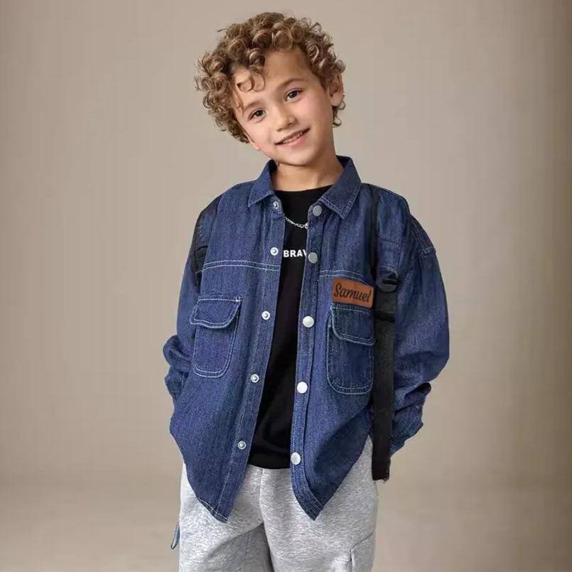 Personalized Leather Patch Classic Casual Jacket | inJacket46