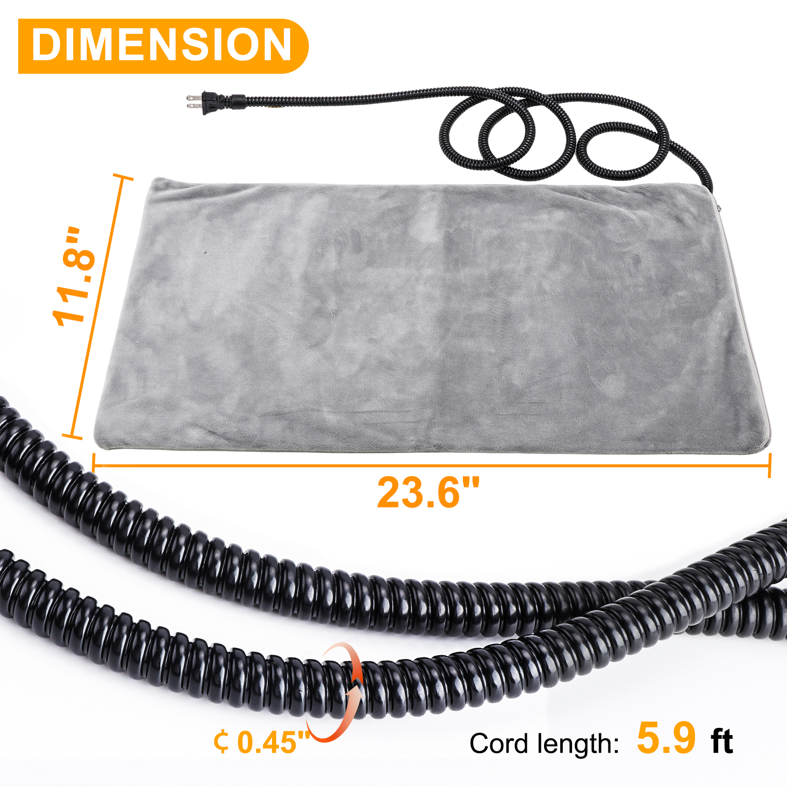 Texsens Cat Heating Pad, for Cats & Small Dogs