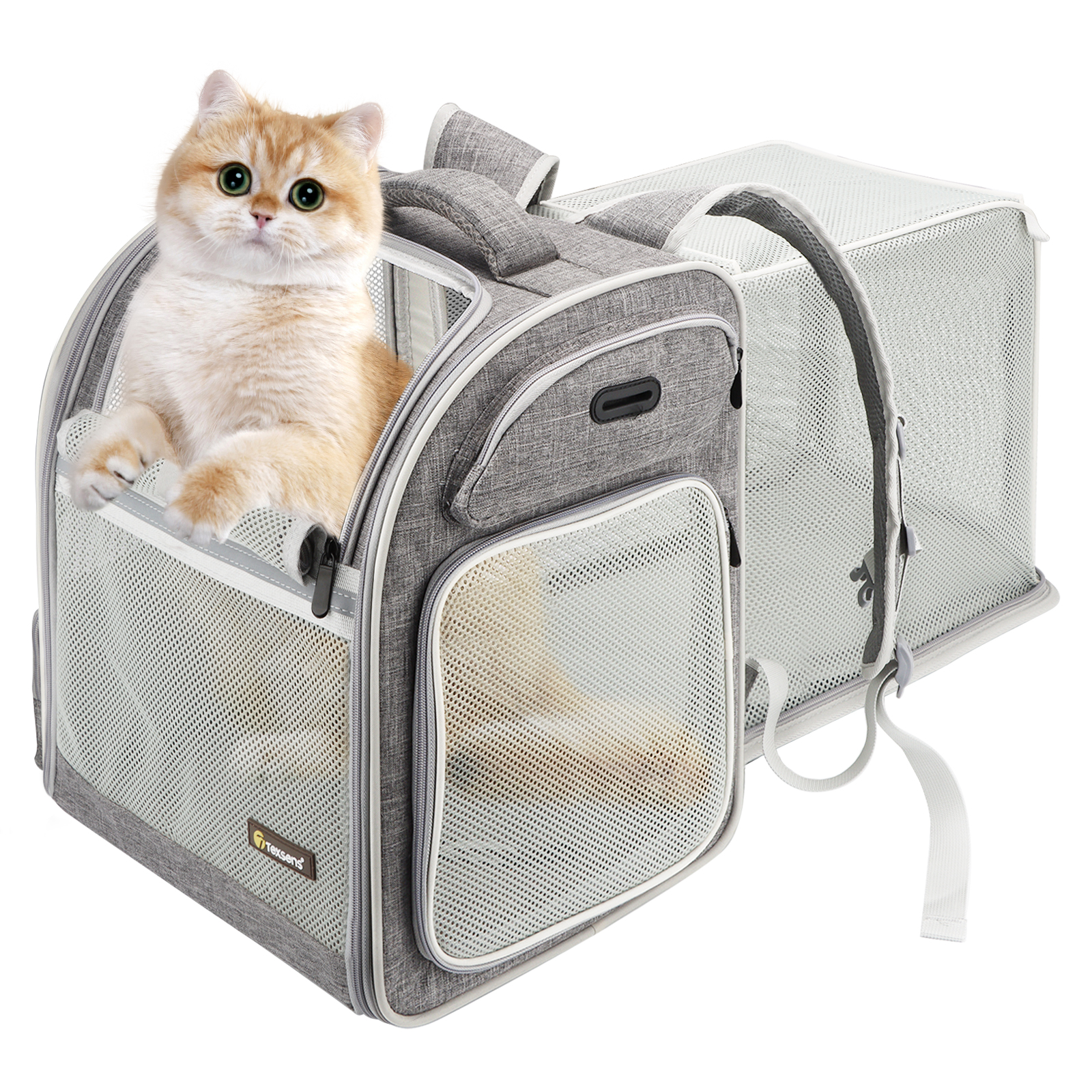 Cat Backpack Expandable Pet Carrier